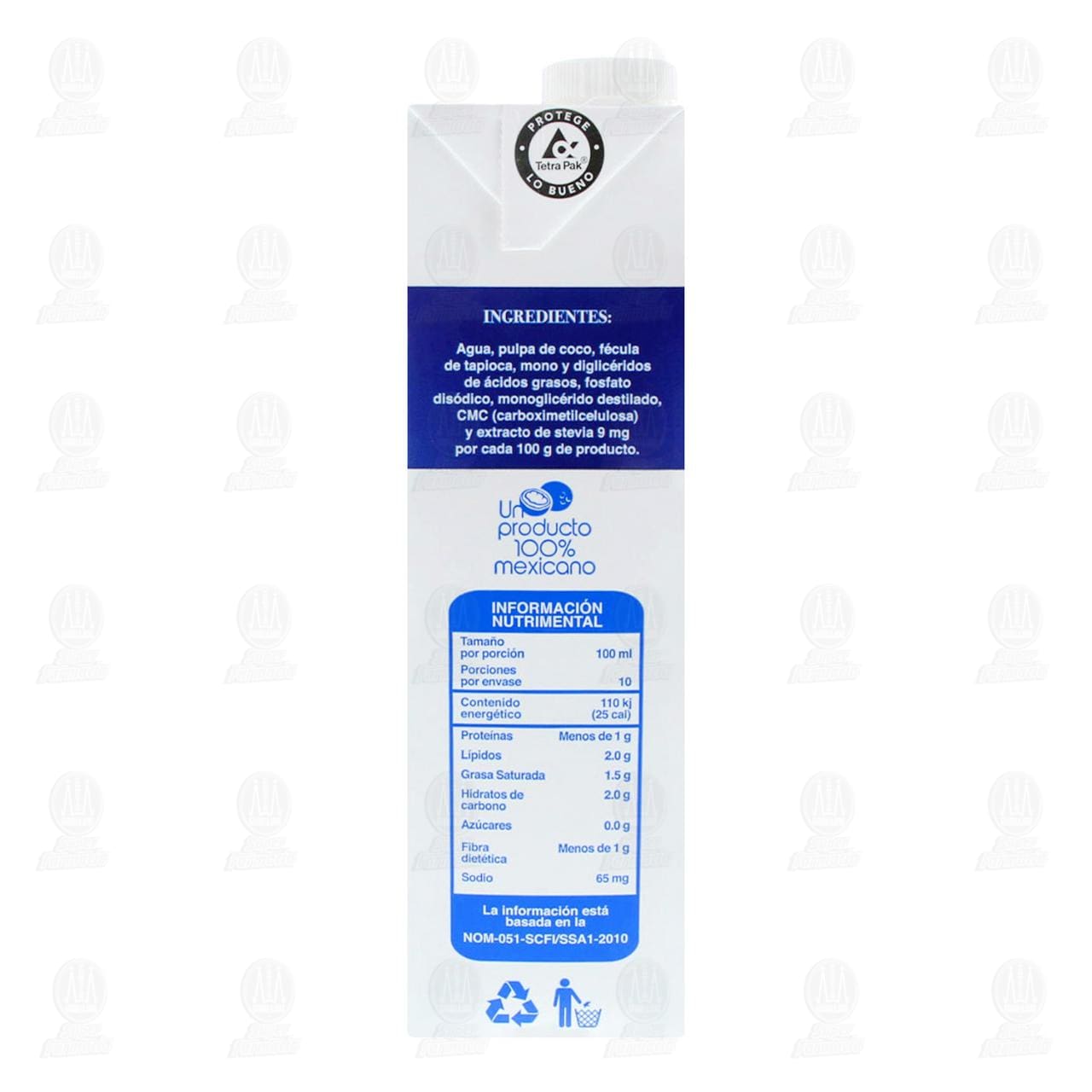 Leche Calahua de Coco Natural, 1 l. image number 4