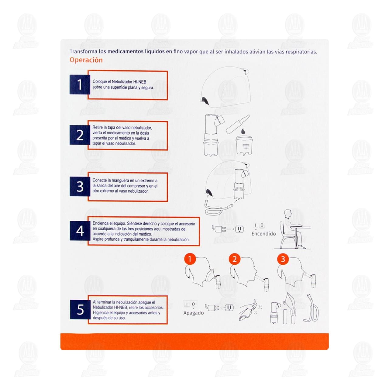 Nebulizador de Pist&oacute;n Neutek HI-NEB, 1 pz. image number 2