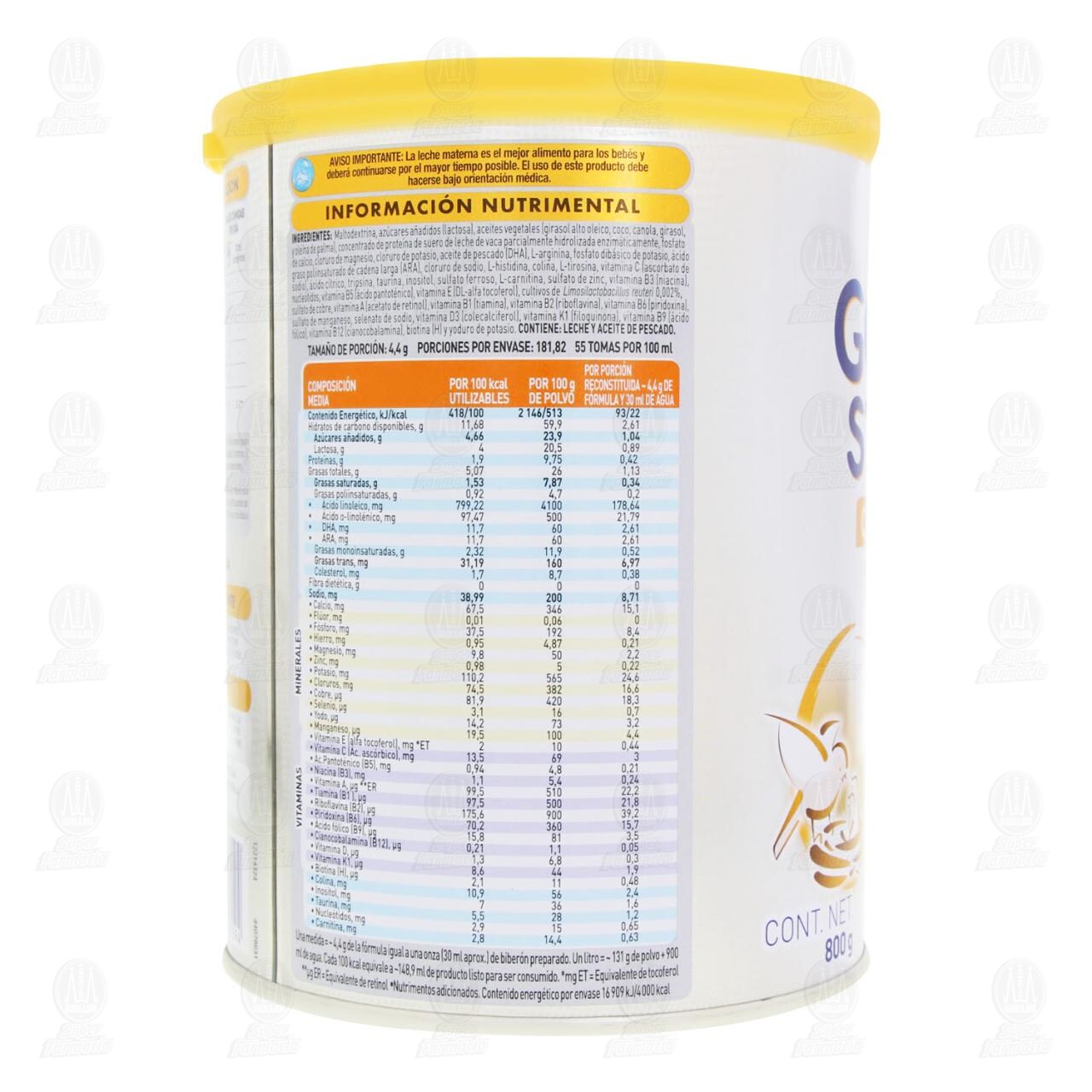 Fórmula Infantil Good Start Confort Supreme, 800 gr. image number 2