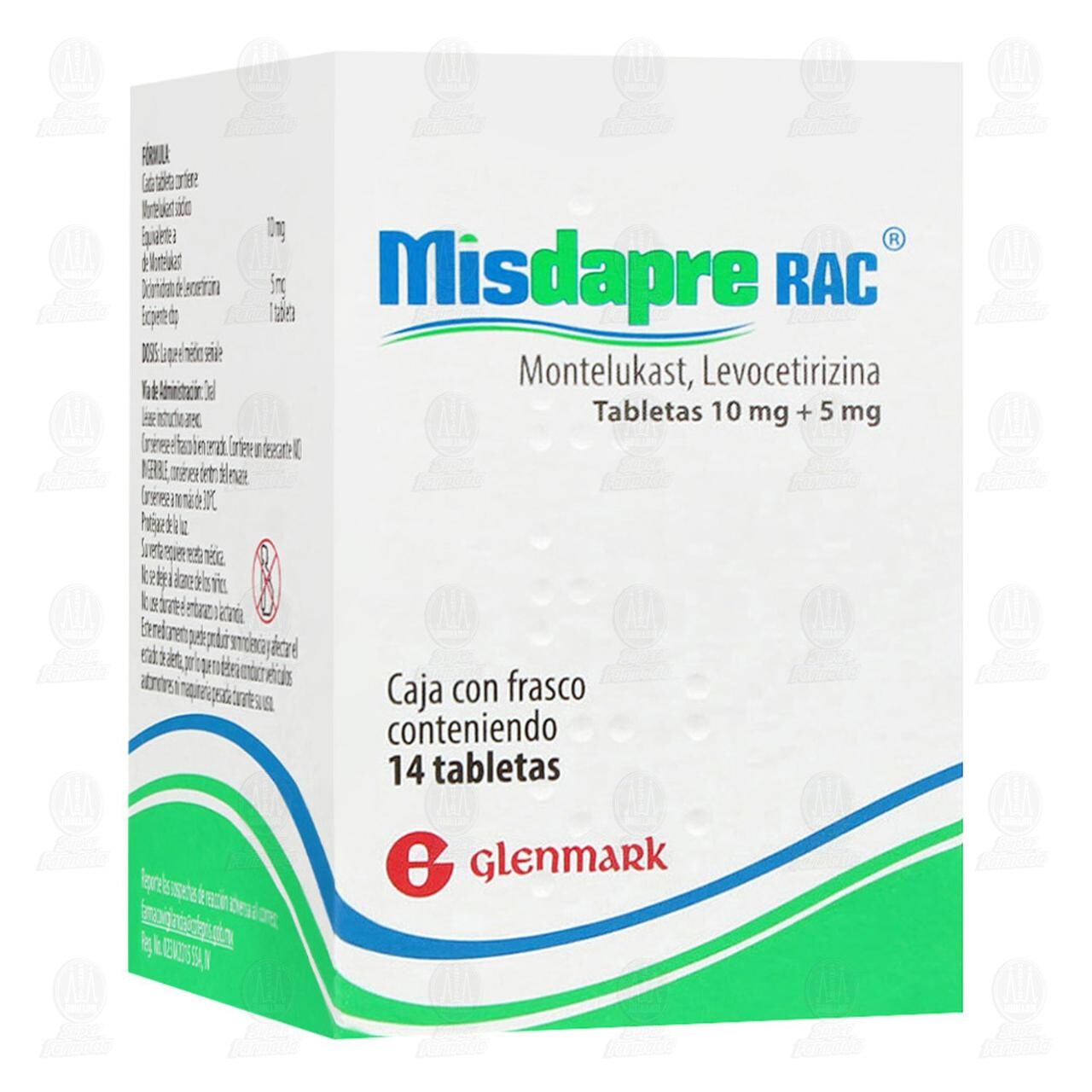 Misdapre RAC 10mg/5mg, 14 Tabletas. image number 0