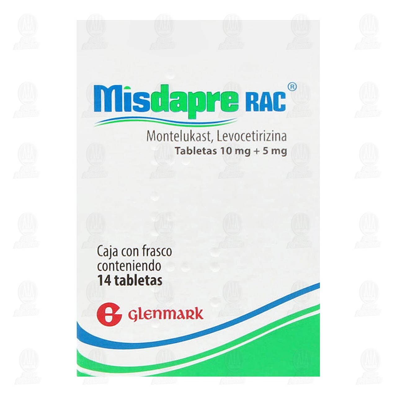 Misdapre RAC 10mg/5mg, 14 Tabletas. image number 1