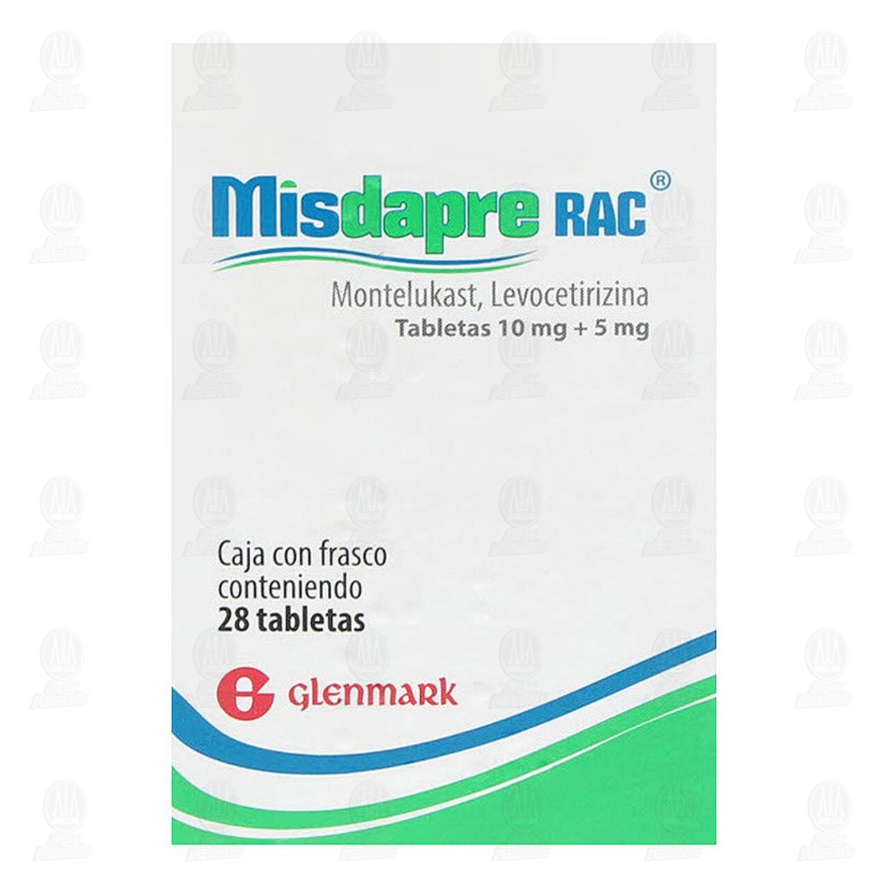 Misdapre RAC 10mg/5mg, 28 Tabletas. image number 1