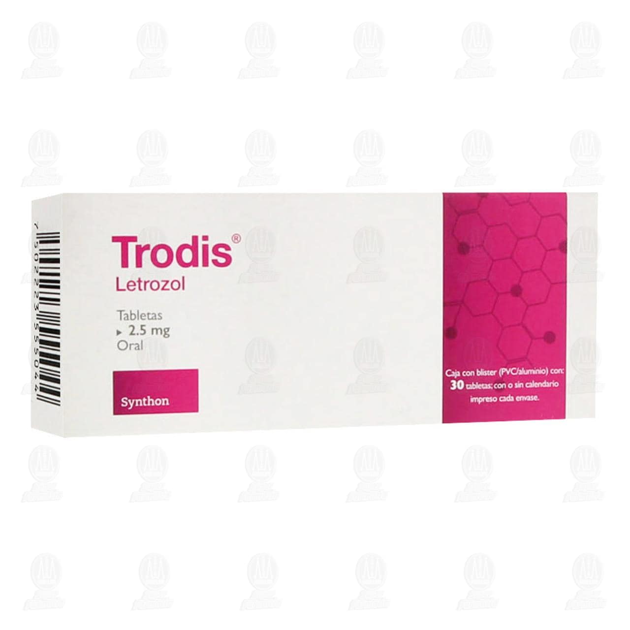 Imagen para Trodis 2.5 mg, 30 Tabletas.
