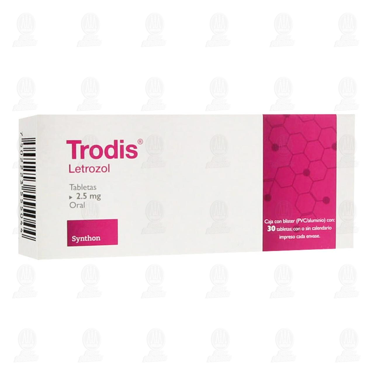 Trodis 2.5 mg, 30 Tabletas.
