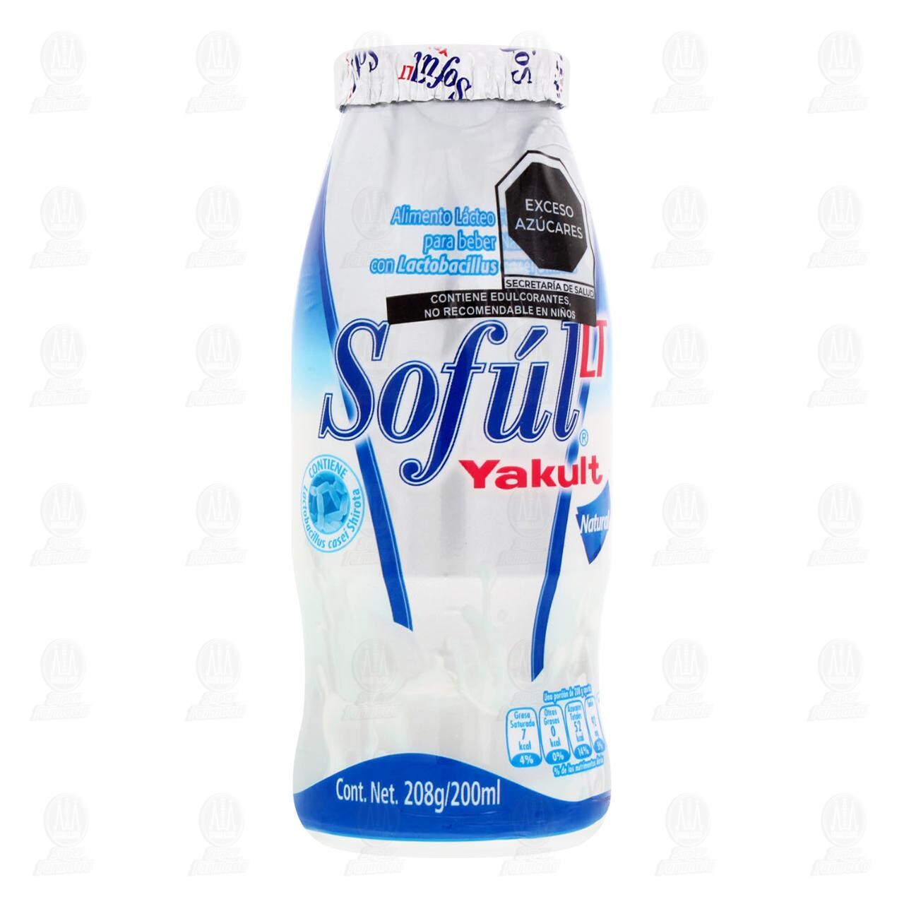 Sofúl LT Yakult para Beber Natural, 200 ml. image number 1
