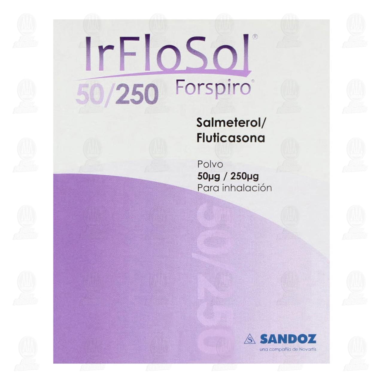 Irflosol 50mcg/250mcg Polvo para Inhalaci&oacute;n, 60 Dosis. image number 1