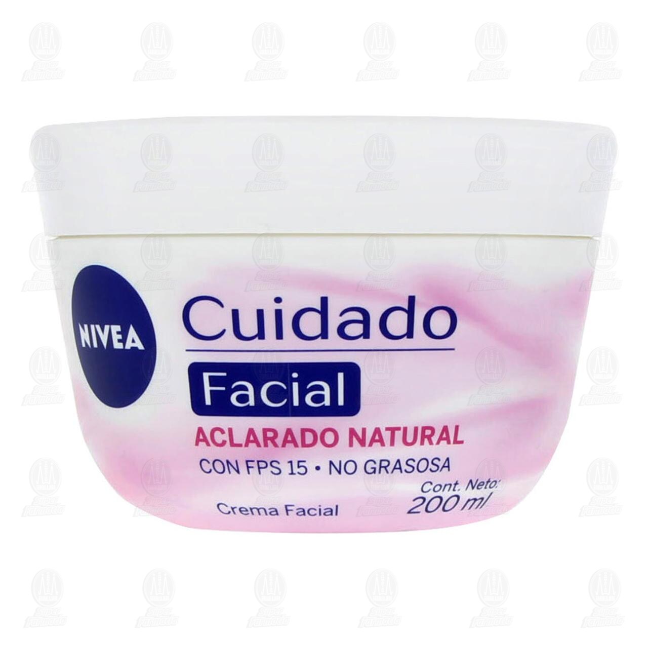 Nivea Crema Facial Hidratante 5 en 1 FPS 15+ Aclarado Natural, 200ml. image number 1