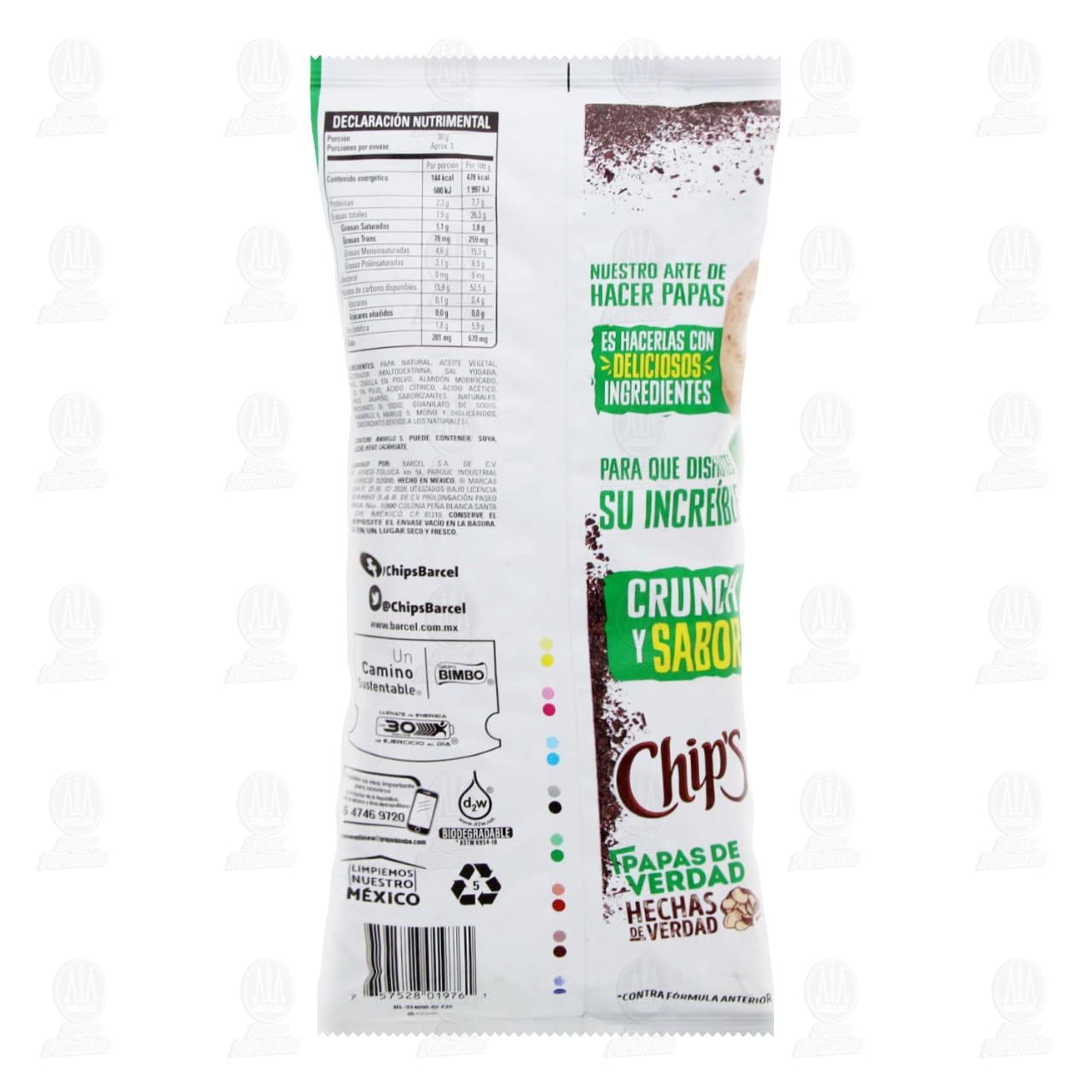 Papas Chip's Jalape&ntilde;o, 100 gr. image number 1