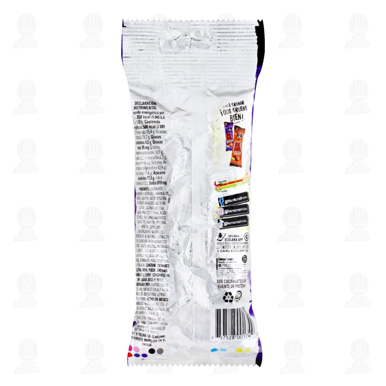 Cacahuates Hot Nuts Fuego, 50 gr. image number 1