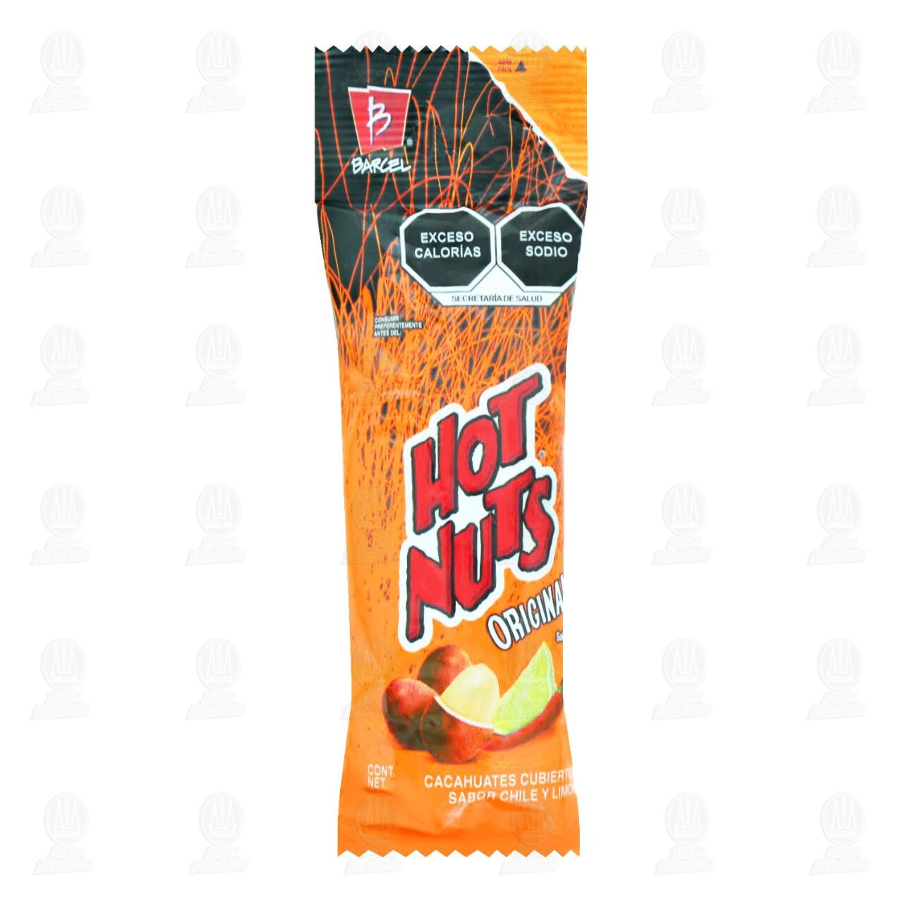 Cacahuates Hot Nuts Original, 50 gr. image number 0