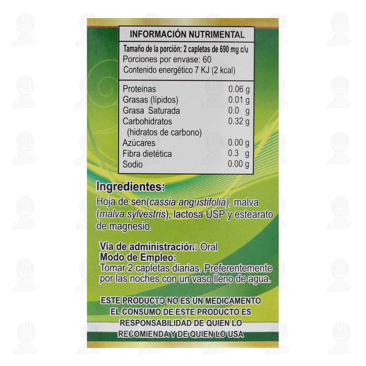 Dieter's Drink 690 mg, 120 Capletas. image number 3