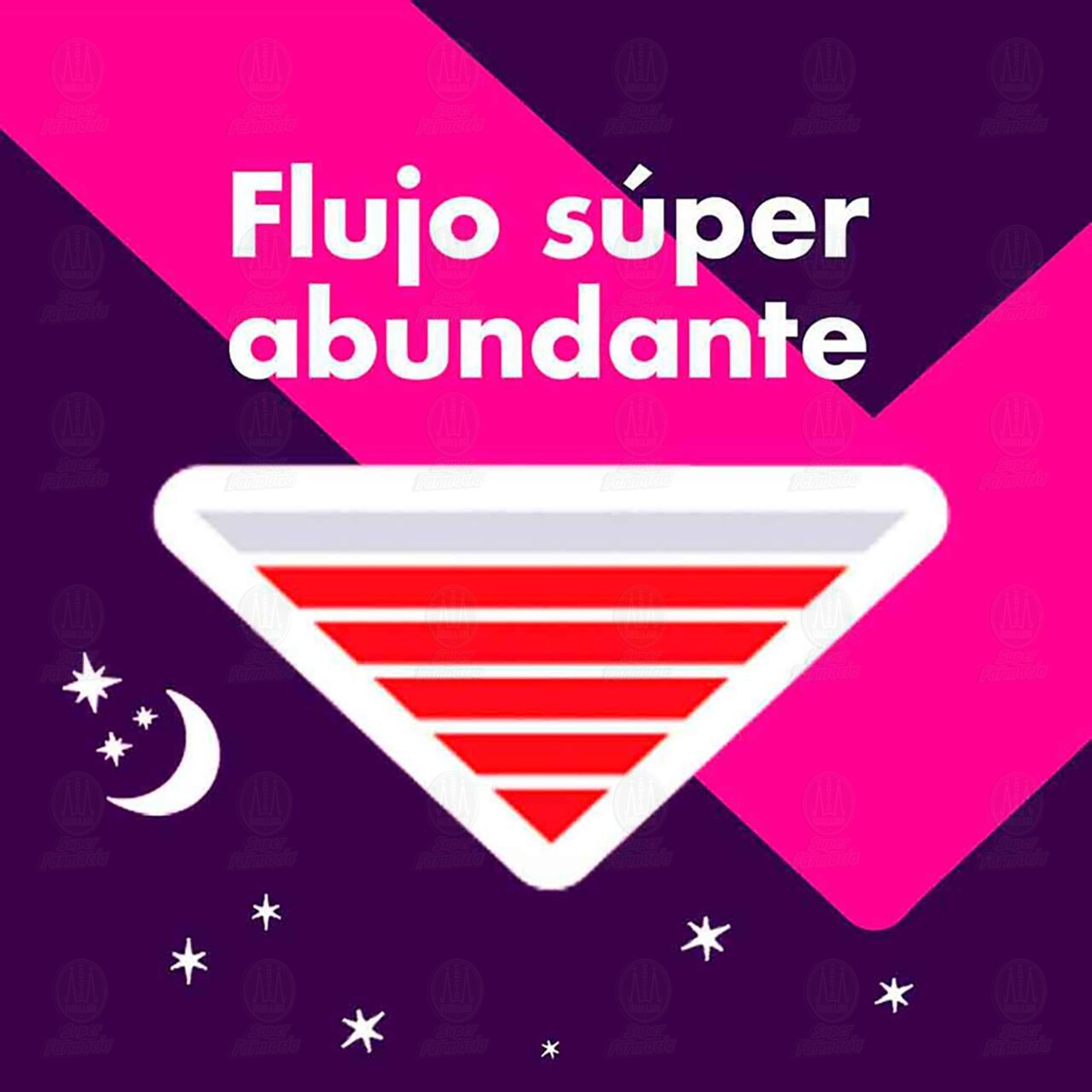 Toallas Femeninas Saba Buenas Noches Extra con alas, 12 pzas. image number 4