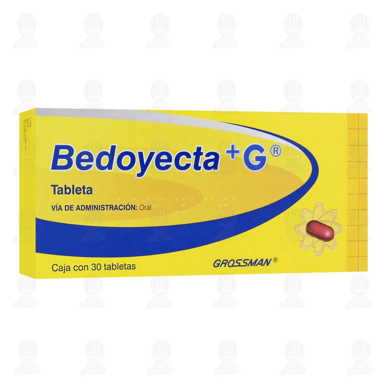 Bedoyecta+G, 30 Tabletas.