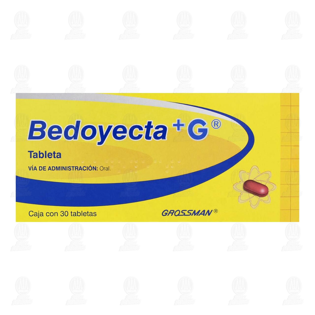 Bedoyecta+G, 30 Tabletas. image number 1