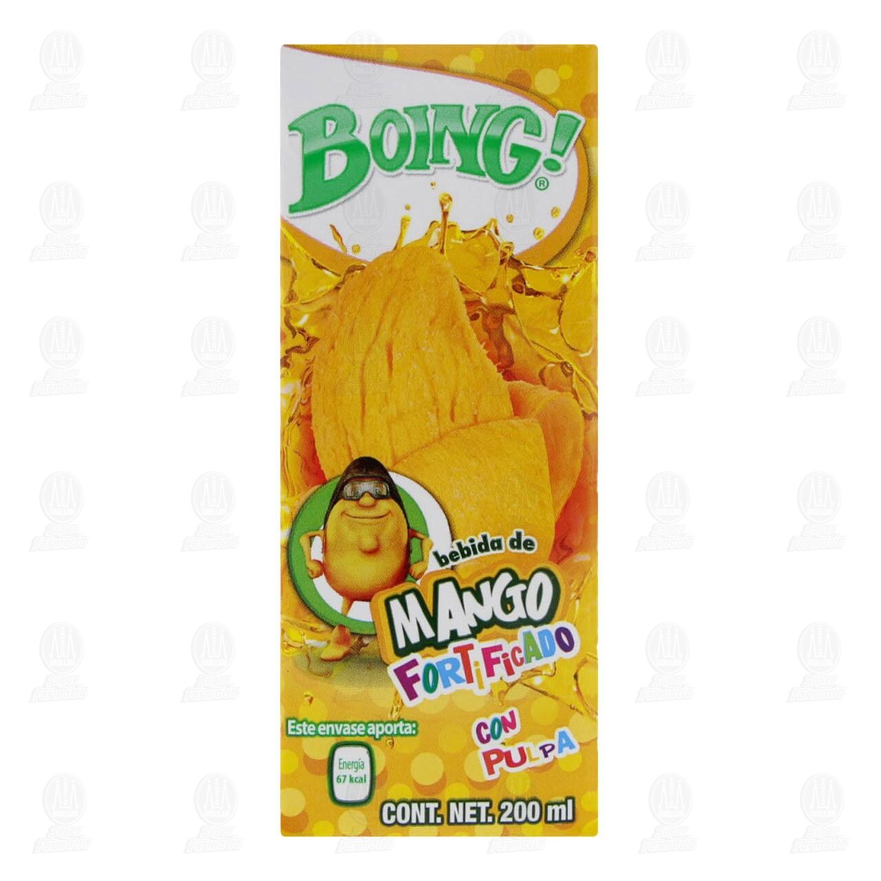 Bebida Boing de Mango con Pulpa, 200 ml. de BOING | Farmacias Guadalajara