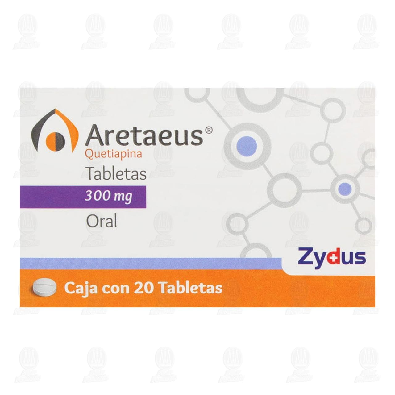 Aretaeus 300 mg, 20 Tabletas. image number 1