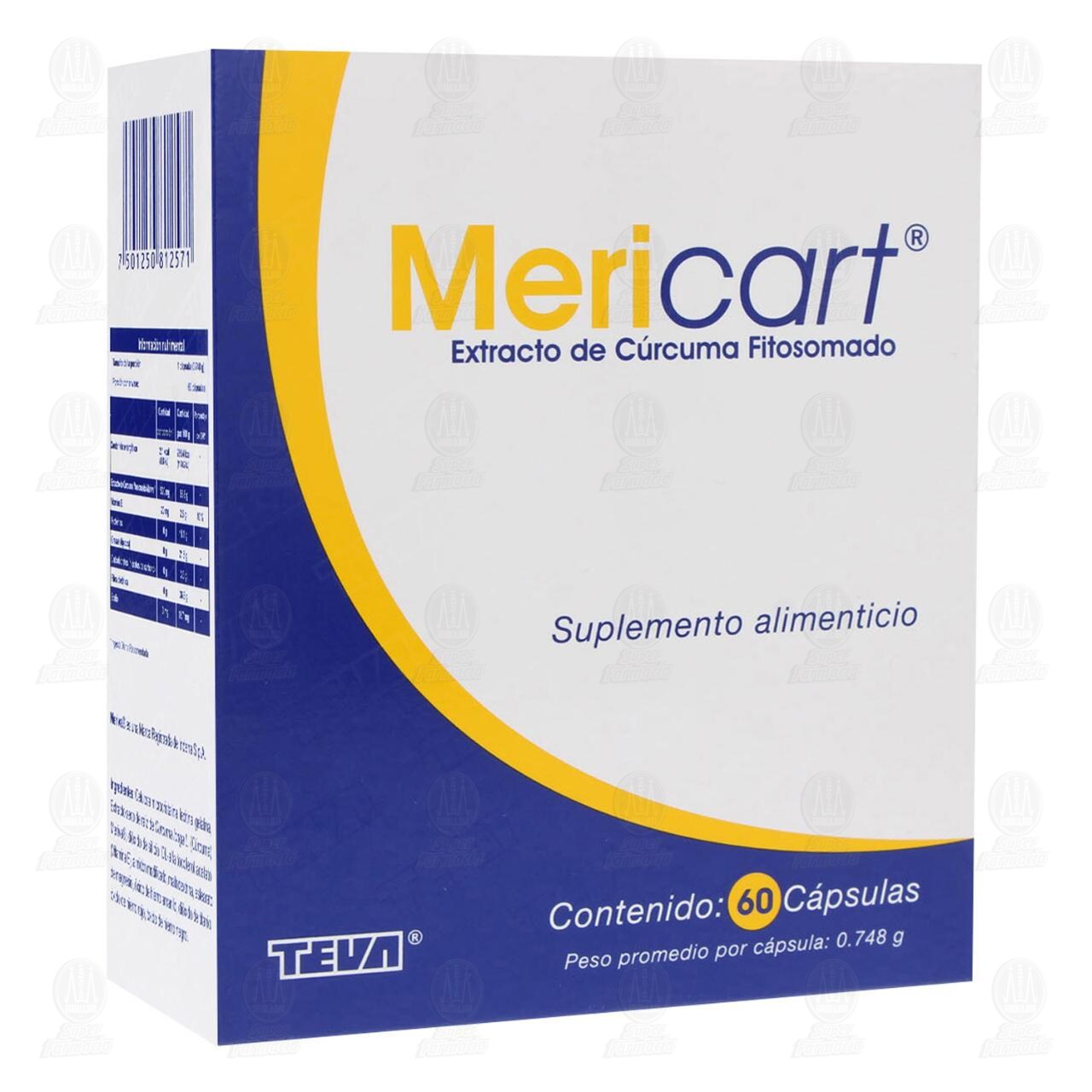 Mericart, 60 C&aacute;psulas. image number 0