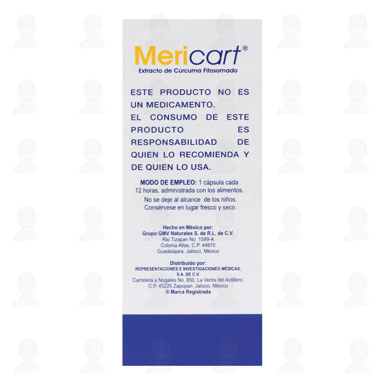 Mericart, 60 C&aacute;psulas. image number 2