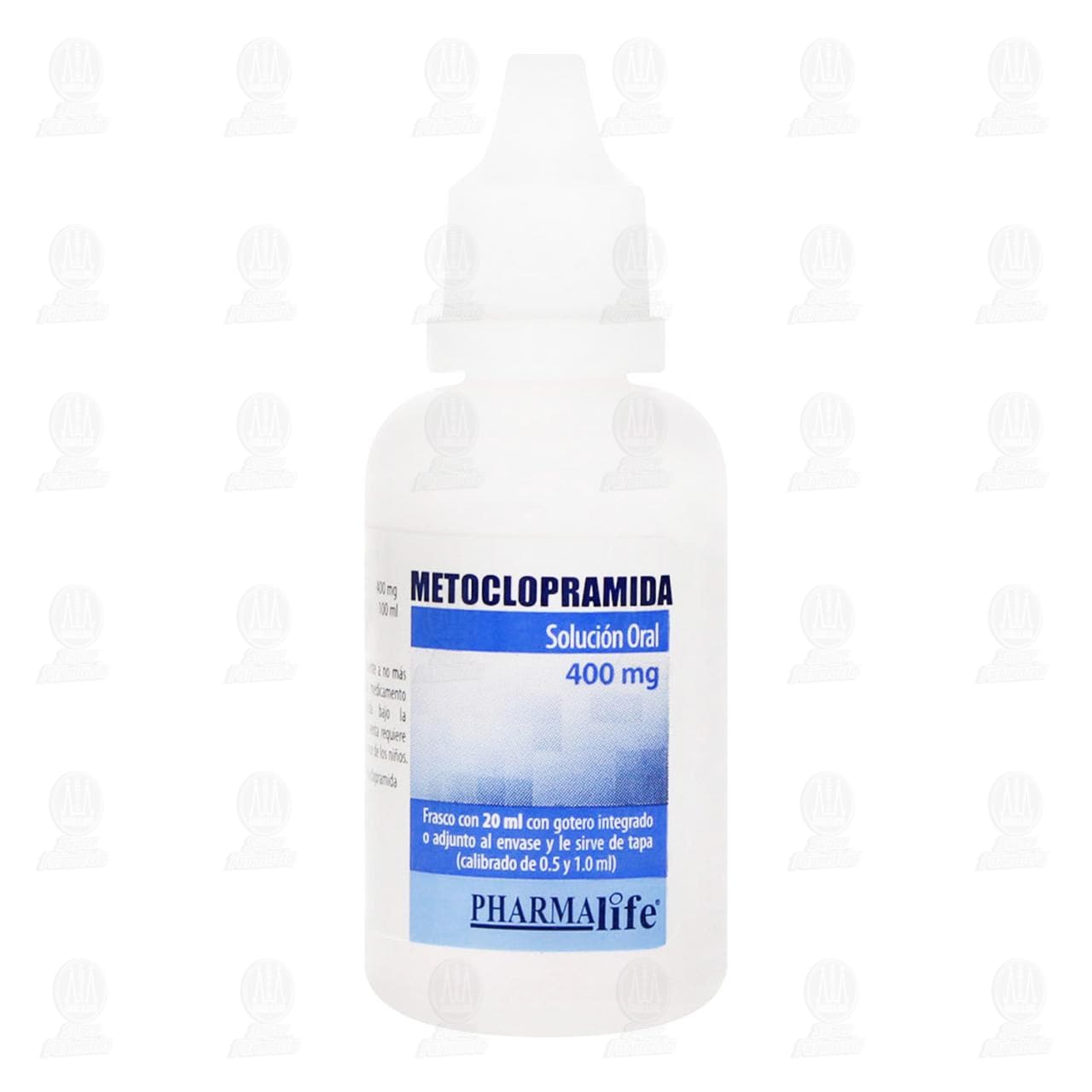 Metoclopramida 400 mg Gotas, 20 ml Pharmalife. image number 1