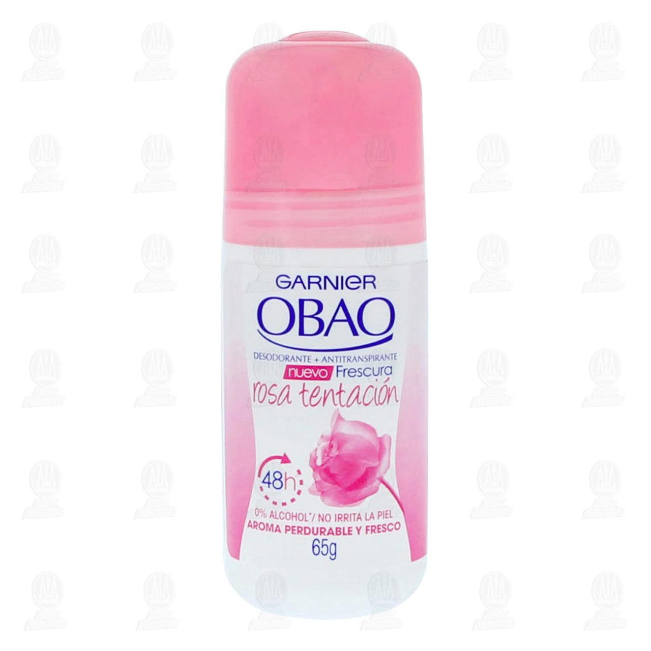 Desodorante + Antitranspirante Garnier Obao Rosa Tentaci&oacute;n Roll-On, 65 gr. image number 1
