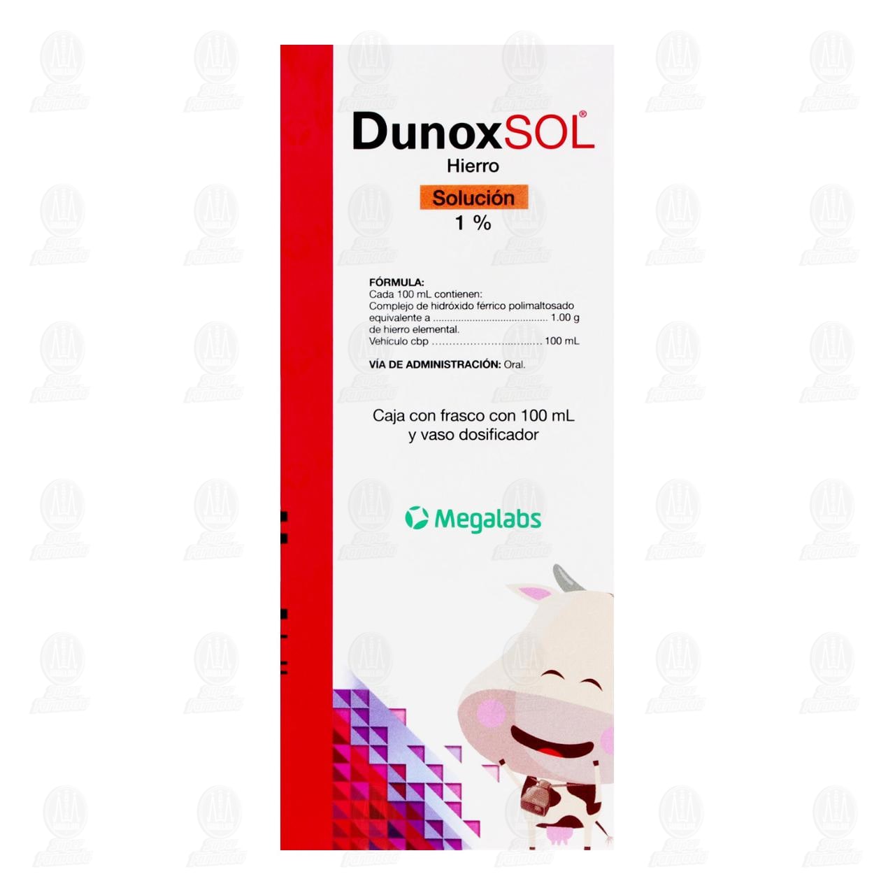 Dunoxsol 1% Soluci&oacute;n, 100 ml. image number 2