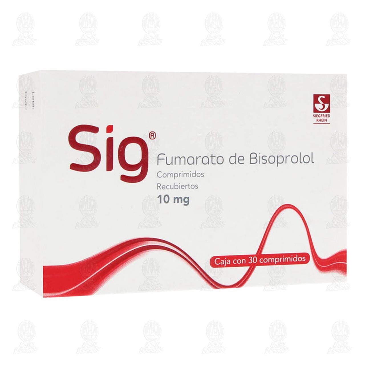 Sig 10 mg, 30 Comprimidos. image number 0