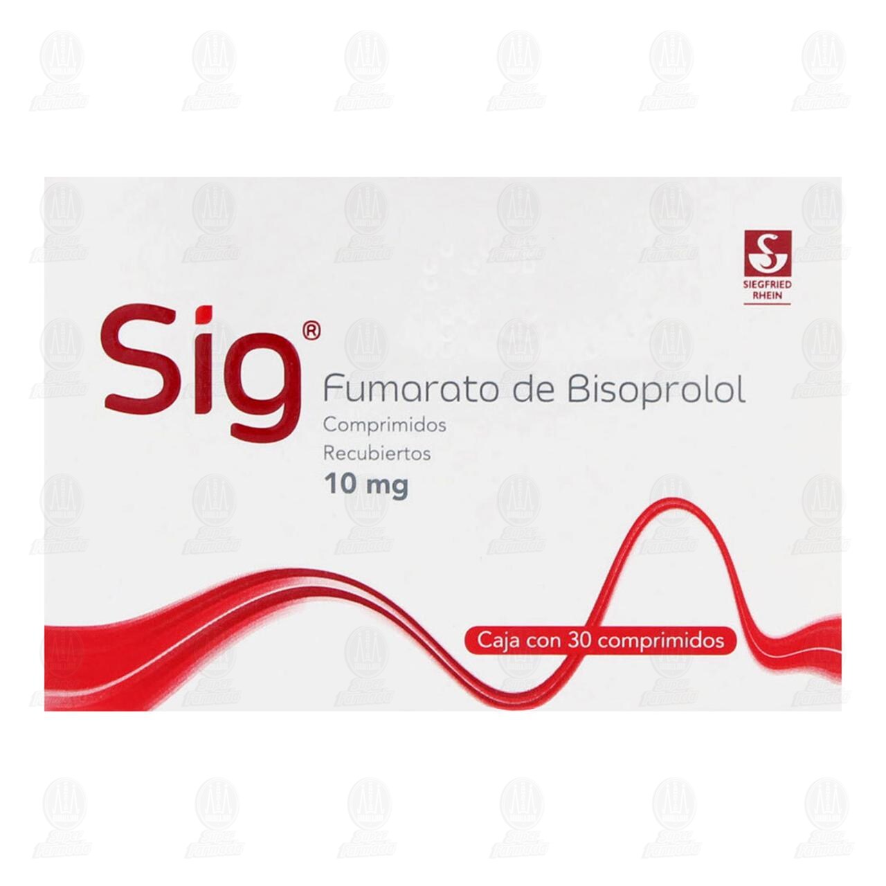 Sig 10 mg, 30 Comprimidos. image number 1
