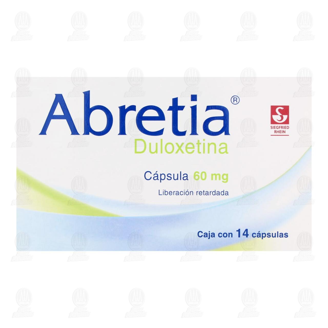 Abretia 60 mg, 14 C&aacute;psulas. image number 1