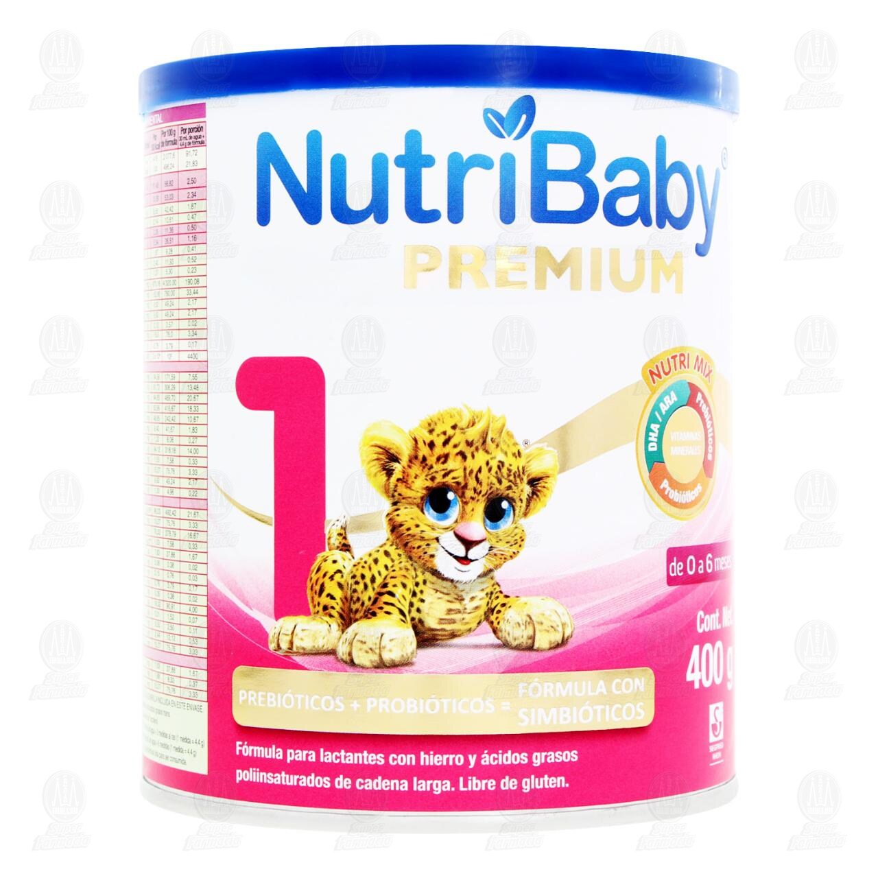 Fórmula Infantil NutriBaby Premium 1 en Polvo (Edad 0-6 Meses), 400 gr. image number 0