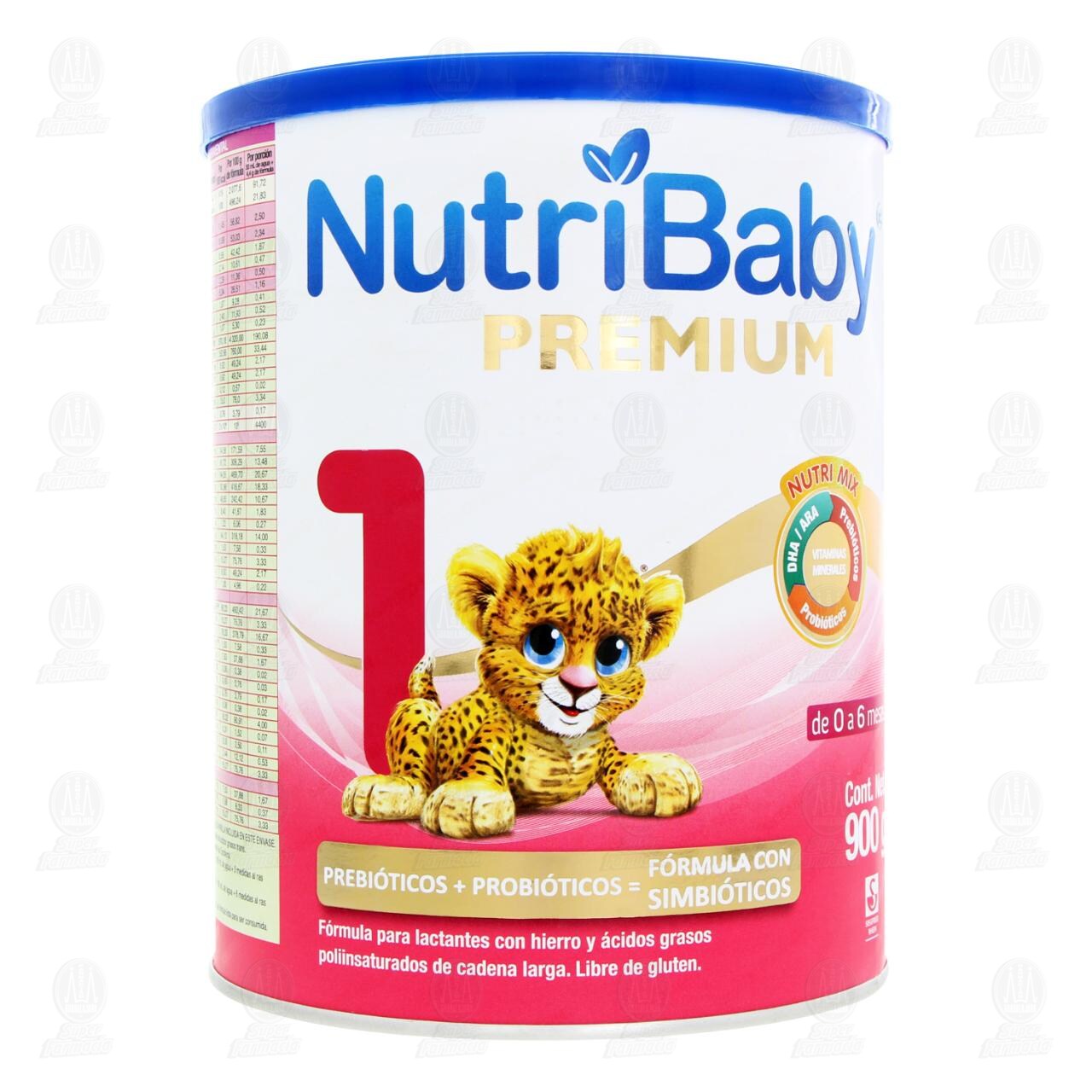 Form&uacute;la Infantil NutriBaby Premium 1 en Polvo (Edad 0-6 Meses), 900 gr. image number 0
