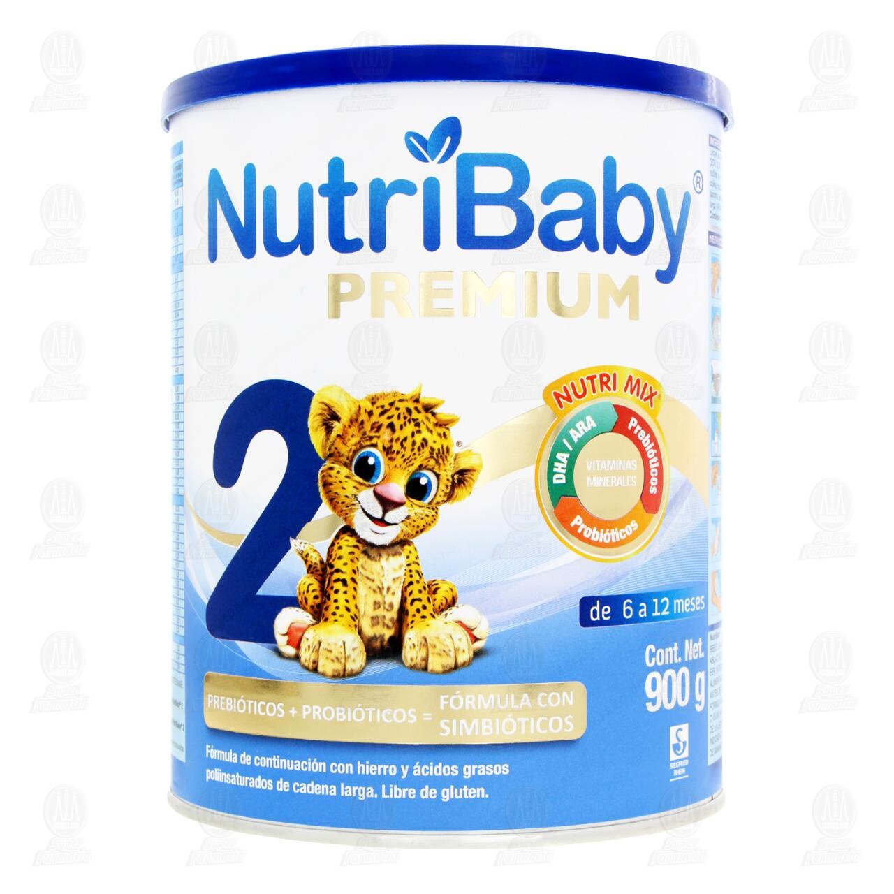 F&oacute;rmula Infantil NutriBaby Premium 2 en Polvo (Edad 6-12 Meses), 900 gr. image number 1