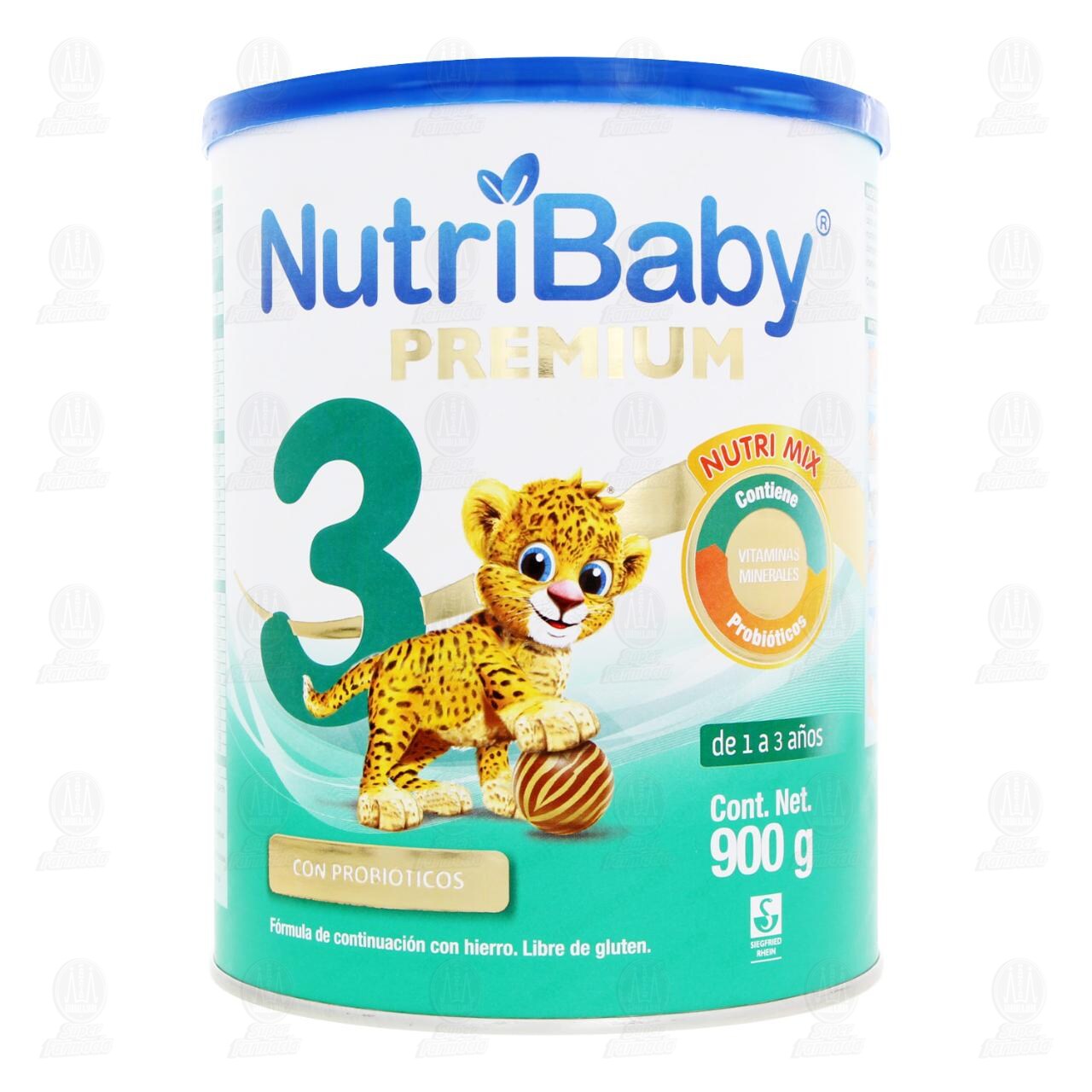 F&oacute;rmula Infantil NutriBaby Premium 3 en Polvo (Edad 1-3 a&ntilde;os), 900 gr. image number 1