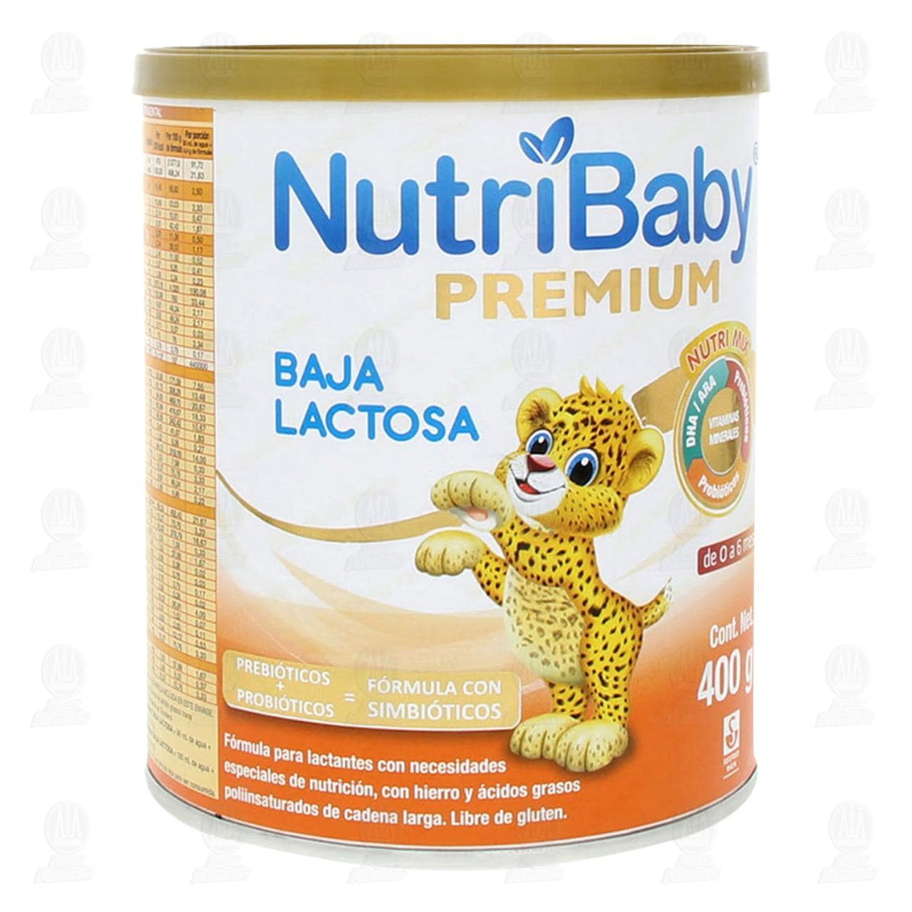 F&oacute;rmula Infantil Nutribaby Premium Baja Lactosa (Edad 0-6 Meses), 400 gr. image number 0