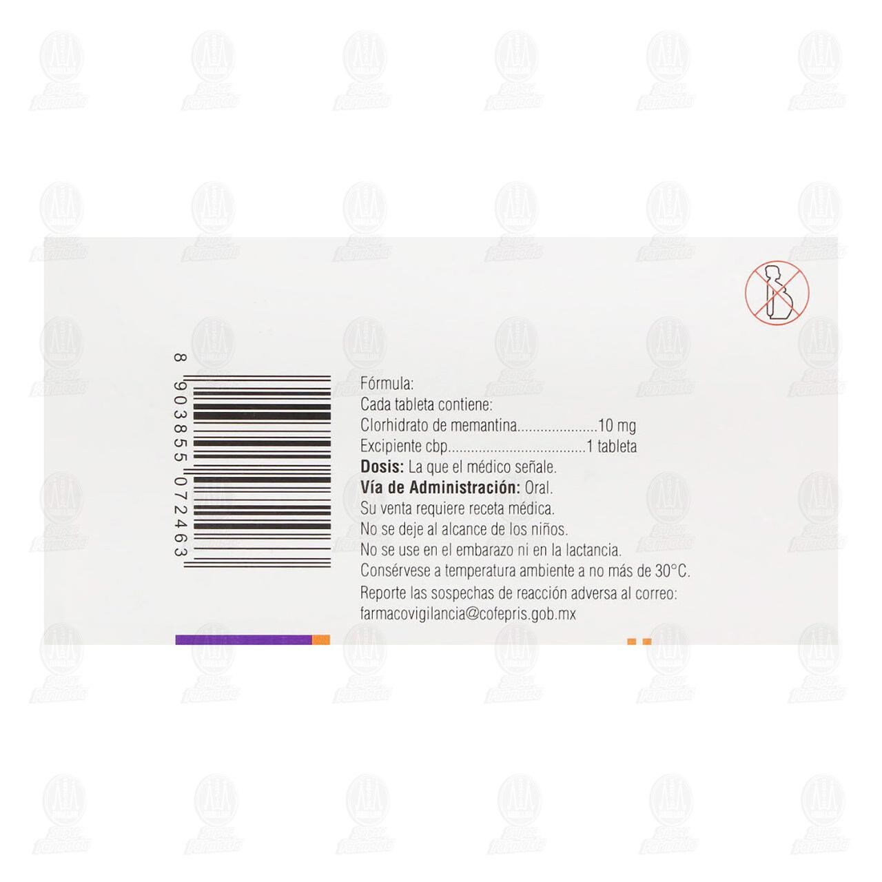 Ezagun 10 mg, 30 Tabletas. image number 2