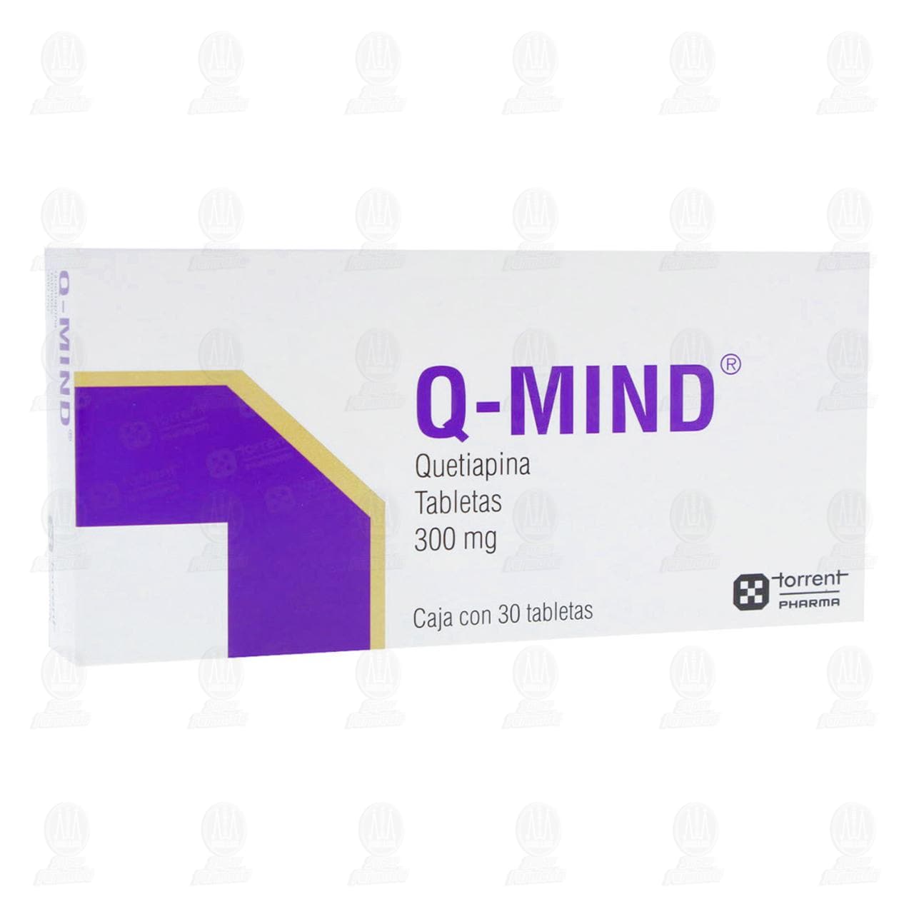 Q-Mind 300 mg, 30 Tabletas.