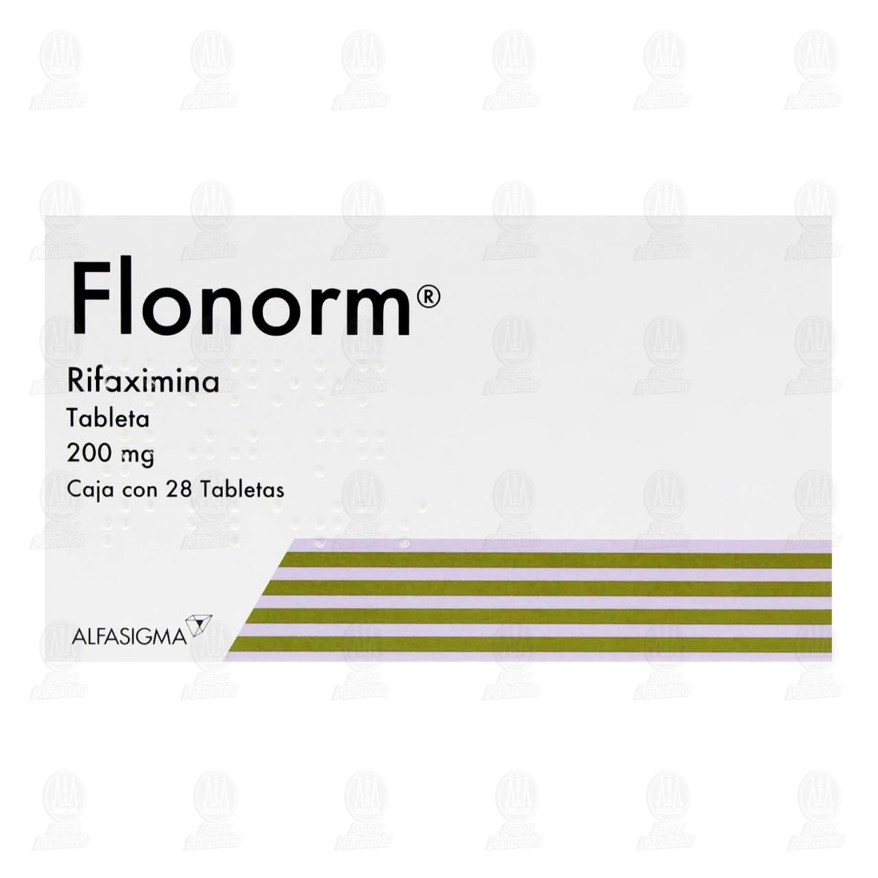 Flonorm 200 mg, 28 Tabletas. image number 1