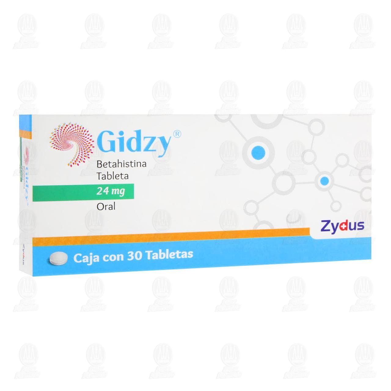 Gidzy 24 mg, 30 Tabletas. image number 0