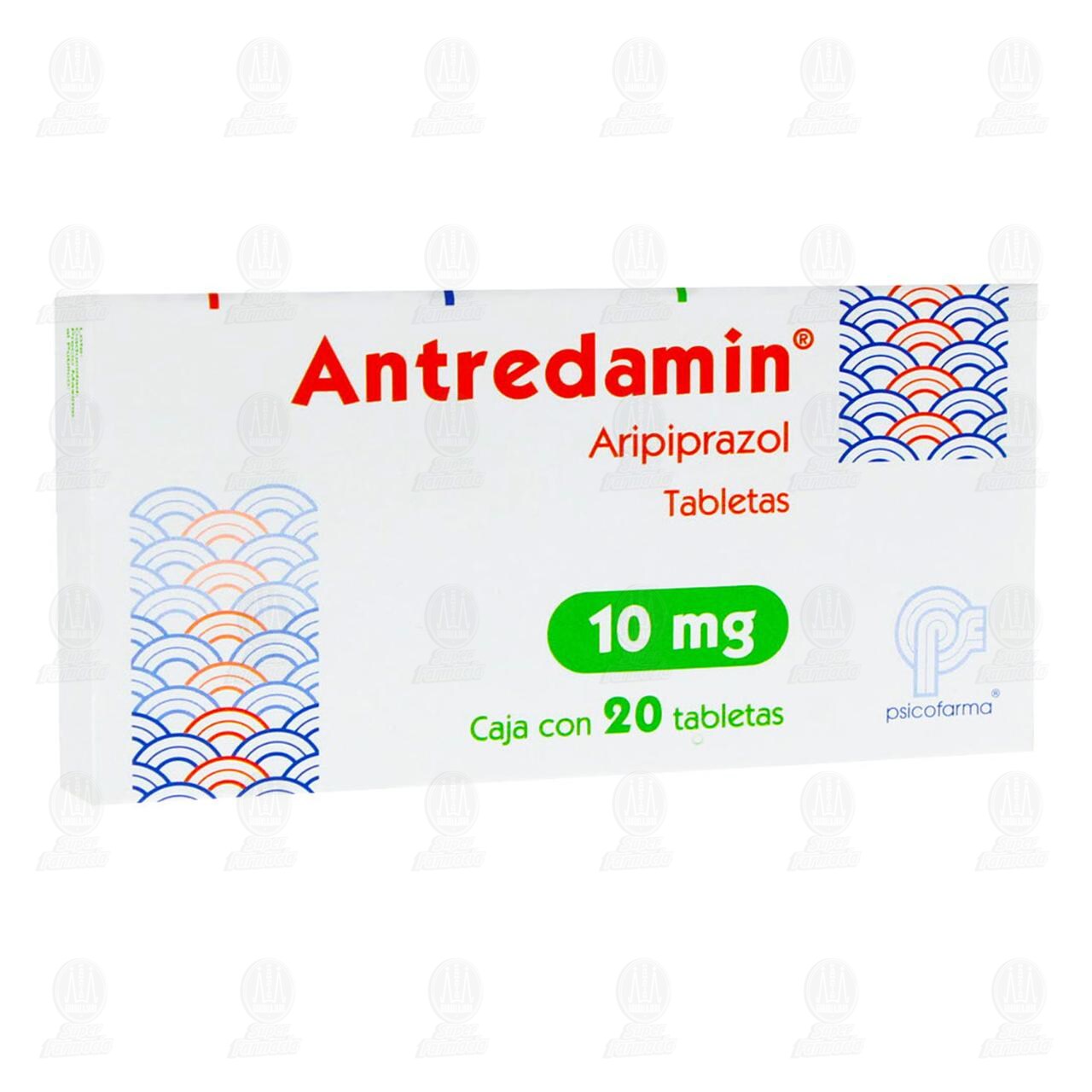 Antredamin 10 mg, 20 Tabletas. image number 0