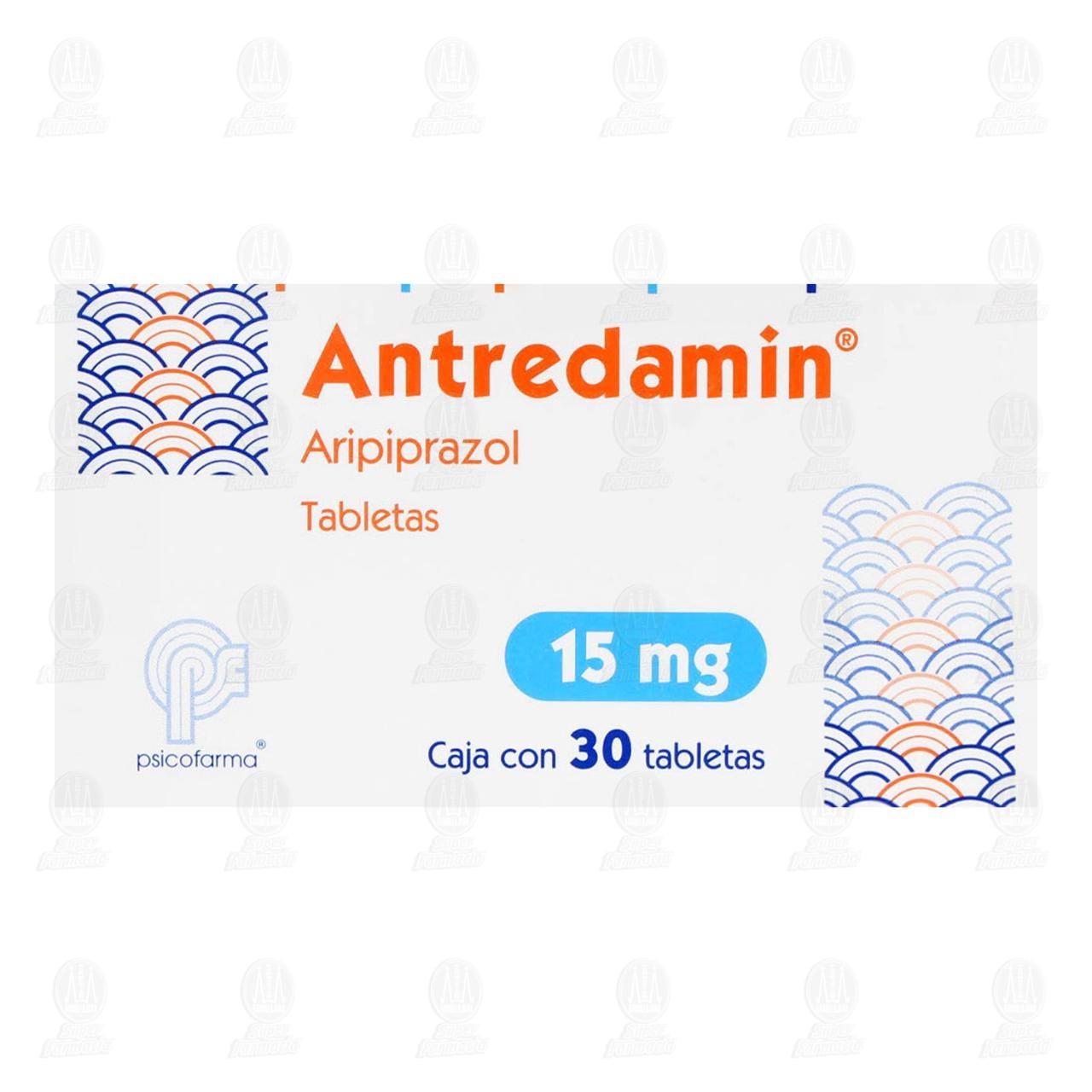 Antredamin 15 mg, 30 Tabletas. image number 1
