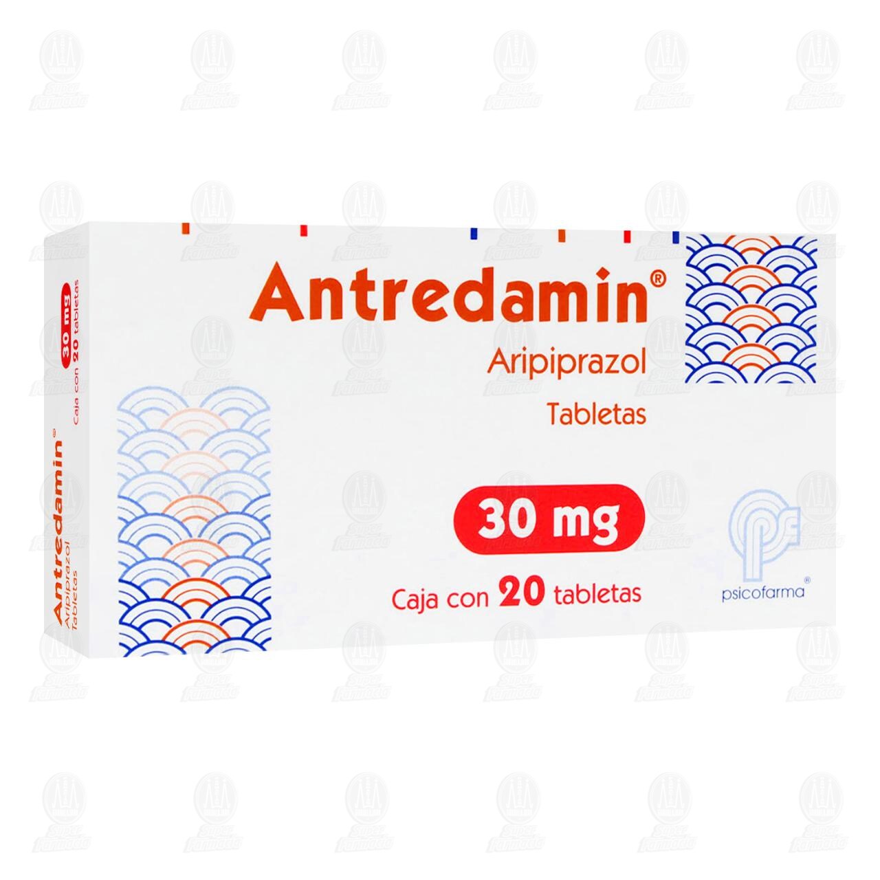 Antredamin 30 mg, 20 Tabletas.