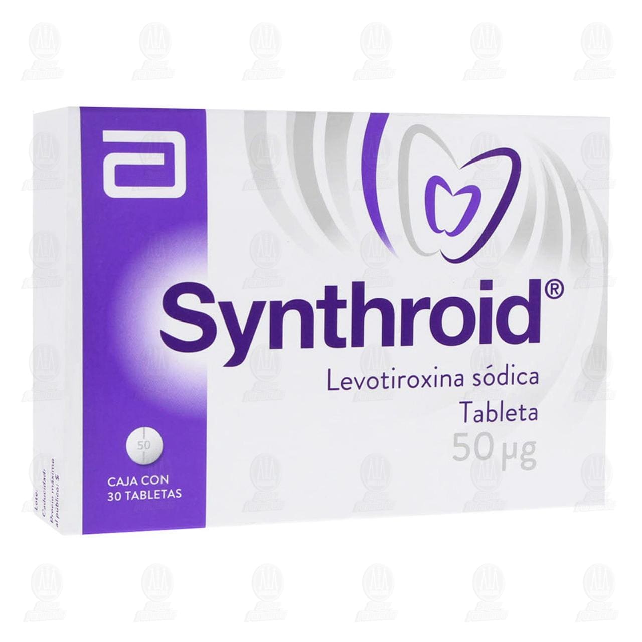Imagen para Synthroid 50 mcg, 30 Tabletas.