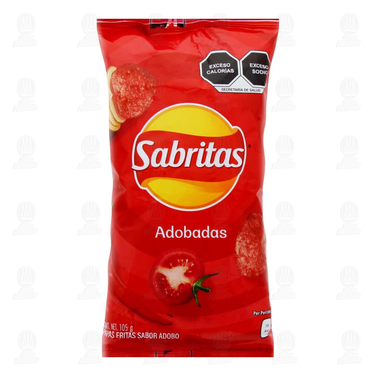 Papas Sabritas Adobadas, 105 gr.