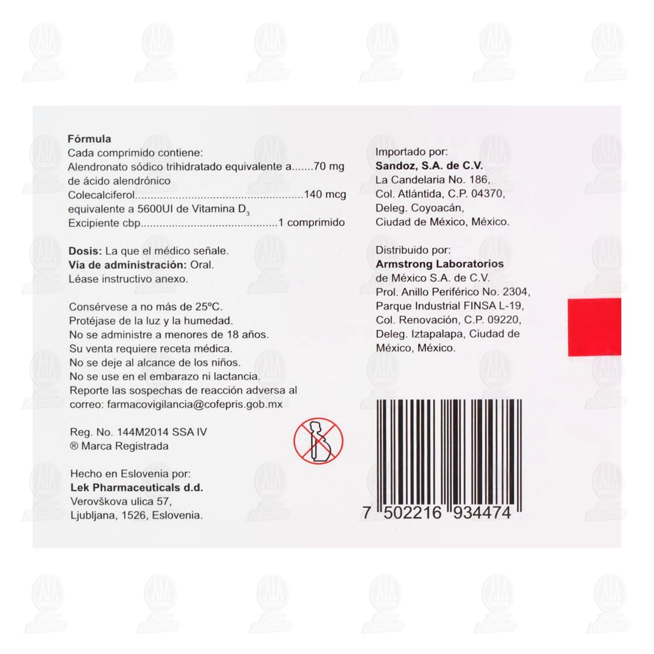 Cuyulid 70mg/5600UI, 4 Comprimidos. image number 2