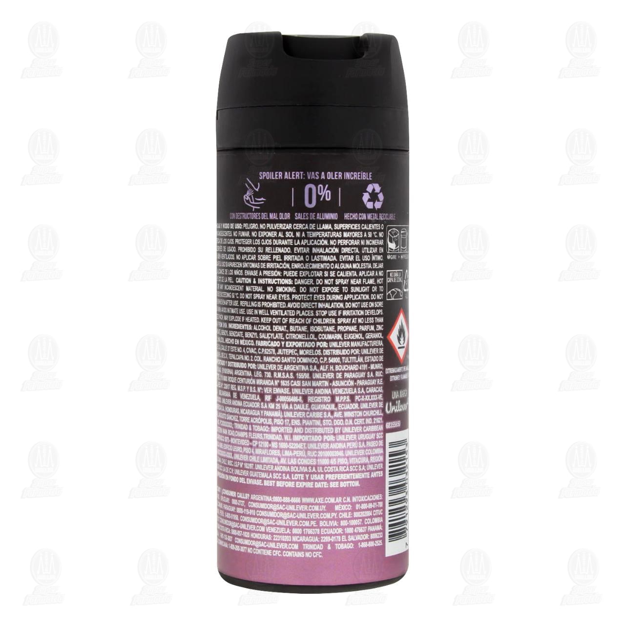 Desodorante Axe Black Night 48H en Aerosol, 150 ml. image number 2