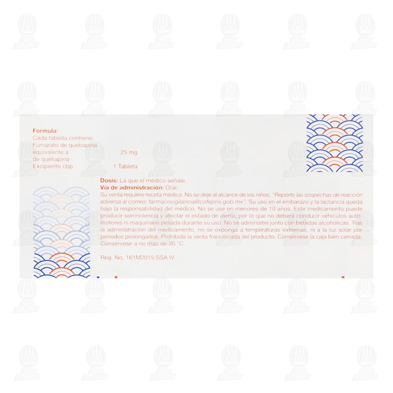 Rayar 25 mg, 30 Tabletas. image number 2