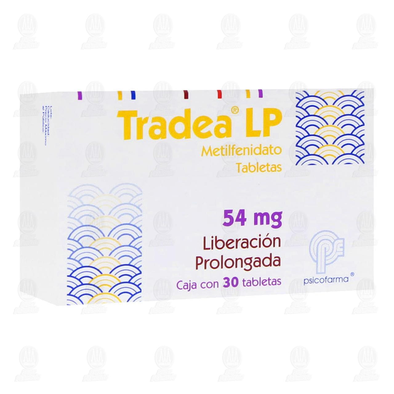 Tradea LP 54 mg, 30 Tabletas.