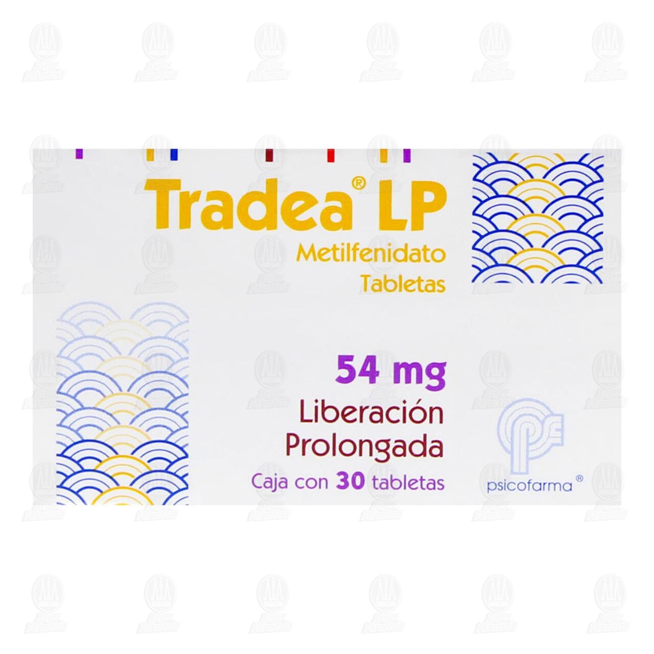 Tradea LP 54 mg, 30 Tabletas. image number 1