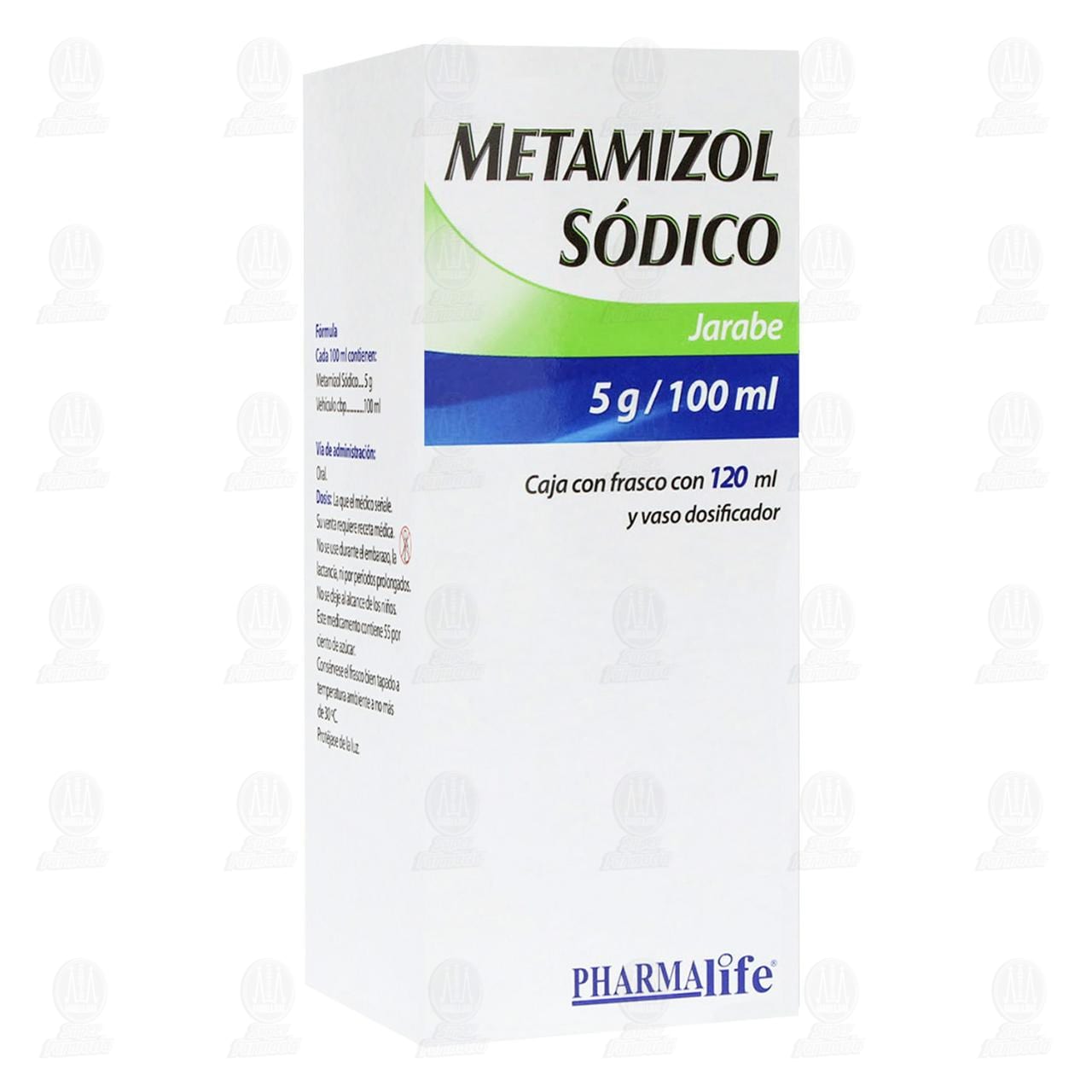 Metamizol S&oacute;dico 5gr/100ml Jarabe, 120 ml Pharmalife. image number 0
