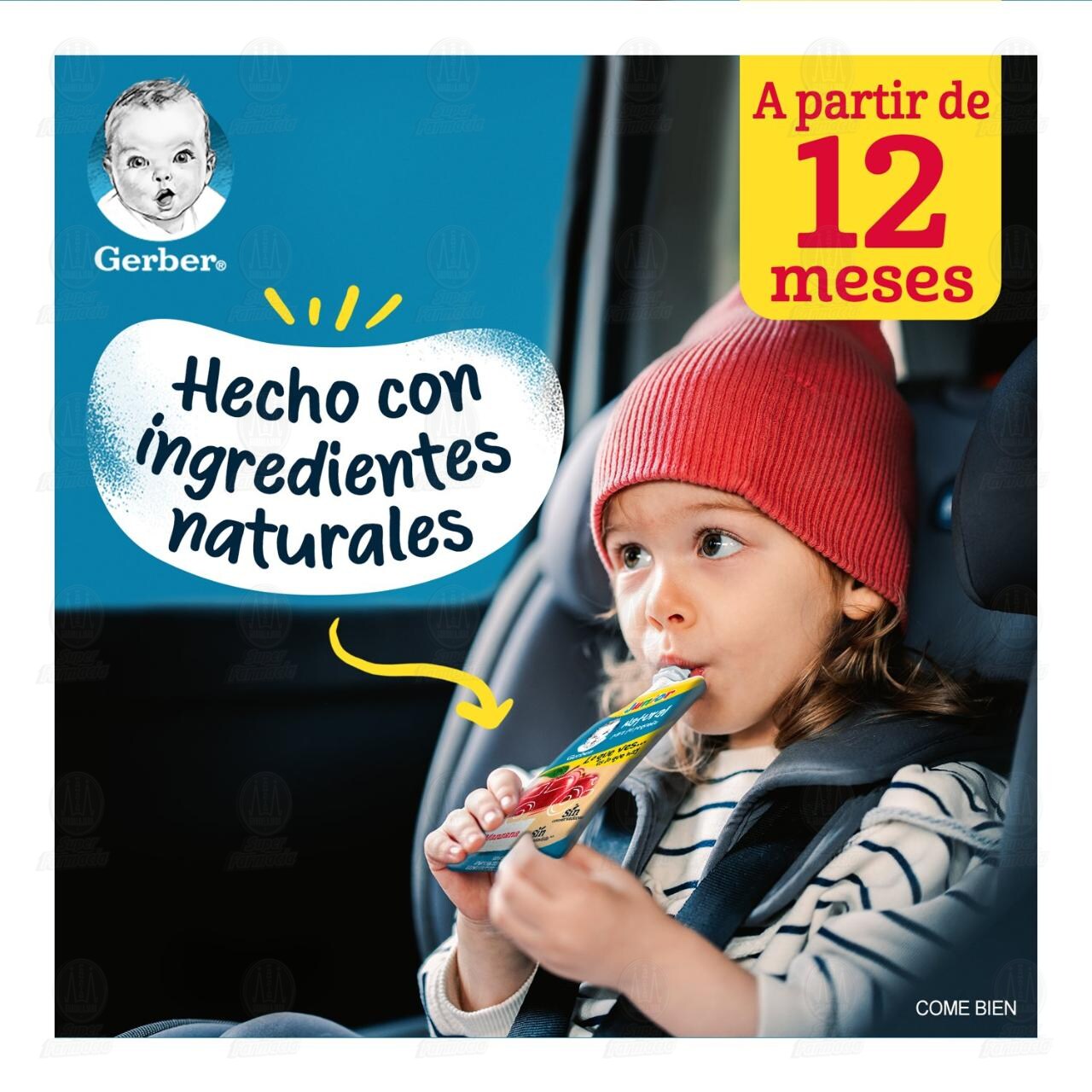 Papilla Gerber Junior Etapa 4 Manzana, 110 gr. image number 4