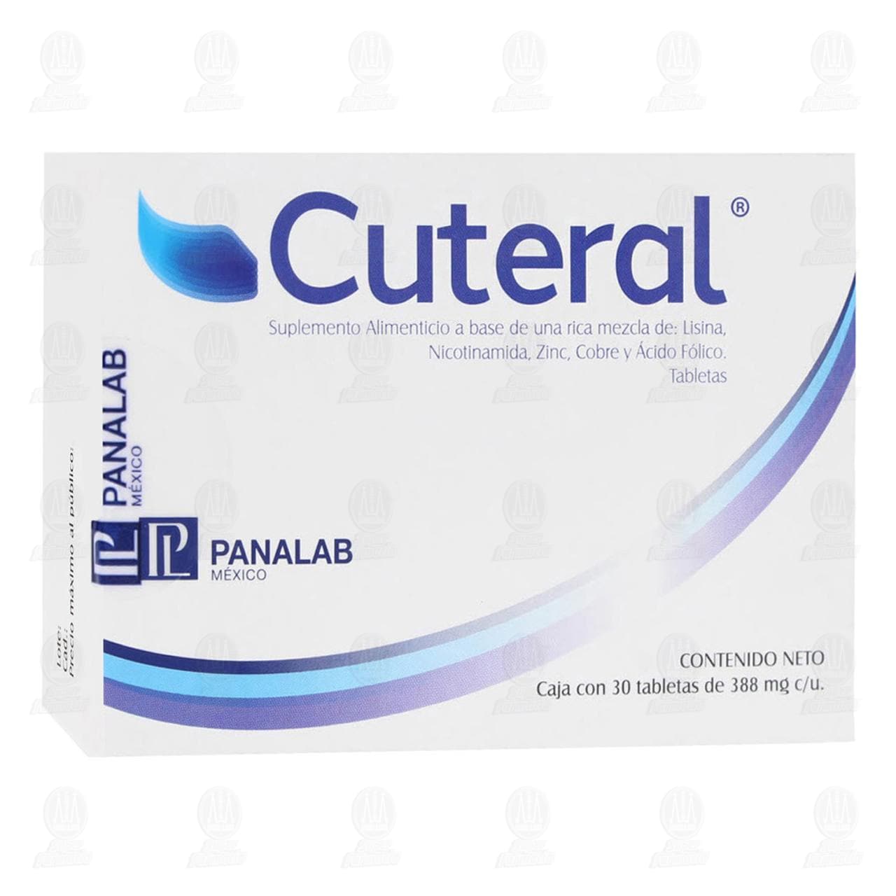 Cuteral, 30 Tabletas. image number 0